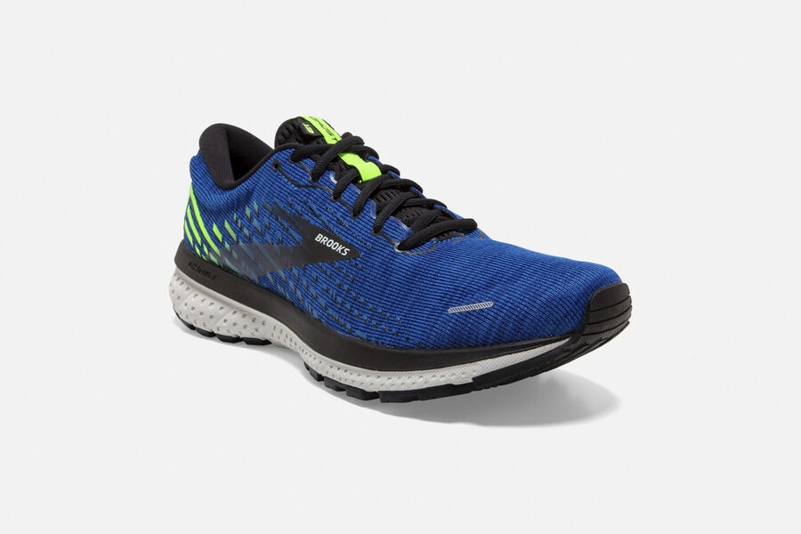 Brooks Israel Ghost 13 Road Running Shoes Mens - Blue - GAB-948735